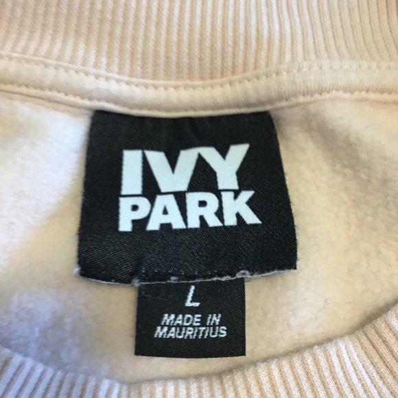 Ivy PARK Baby Pink Corded '04' Sweatshirt - Picture 6 of 11